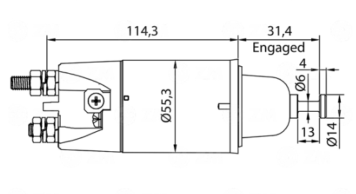 ZM 898 Automatico De Arrancador 24V - Imagen 2