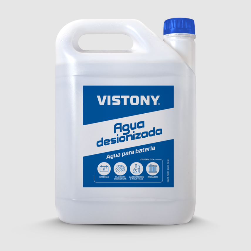 AGUA DESIONIZADA VISTONY