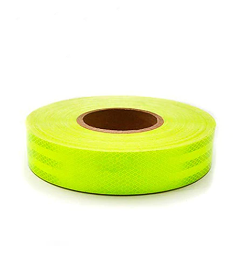 CINTA REFLECTIVA VERDE LIMON 3M