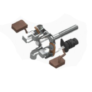 CONJUNTO DE PORTAESCOBILLAS DE ARRANQUE DELCO REMY - 10527543