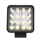 FARO DE TRABAJO CUADRADO 16 LED