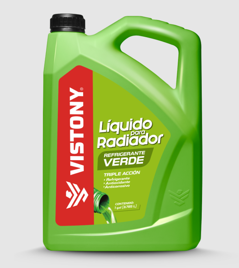 LIQUIDO PARA RADIADOR VERDE VISTONY