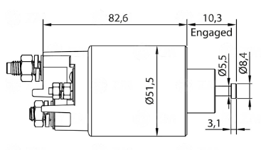 ZM 2-993 Automatico De Arrancador 12V - Imagen 2