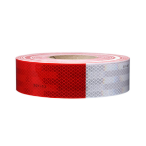 CINTA REFLECTIVA ROJO Y BLANCO 3M