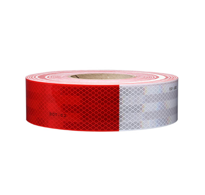 CINTA REFLECTIVA ROJO Y BLANCO 3M