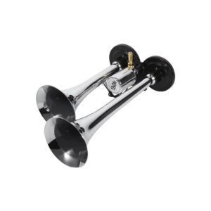 CLAXON CROMADO DE 2 CORNETAS KTC
