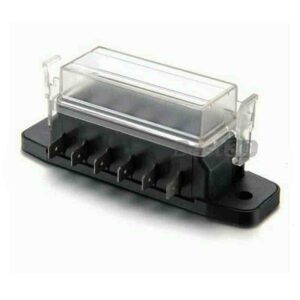 PORTAFUSIBLE PARA ARMAR 6 FUSIBLES